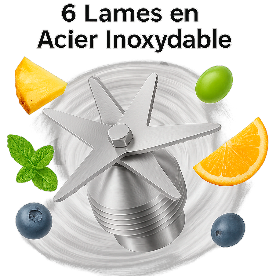 Blender Électrique Professionnel
