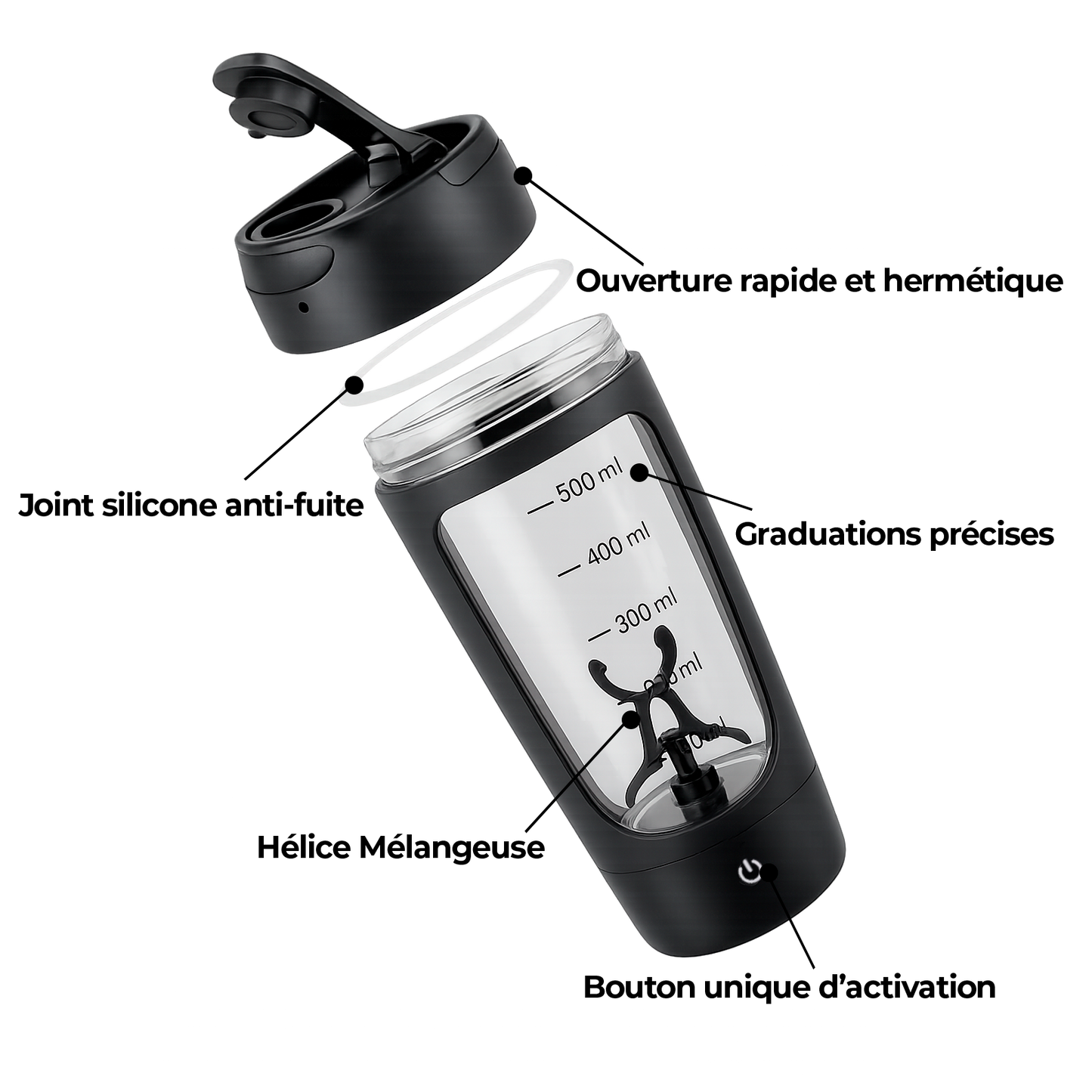 Shaker Électrique Portable